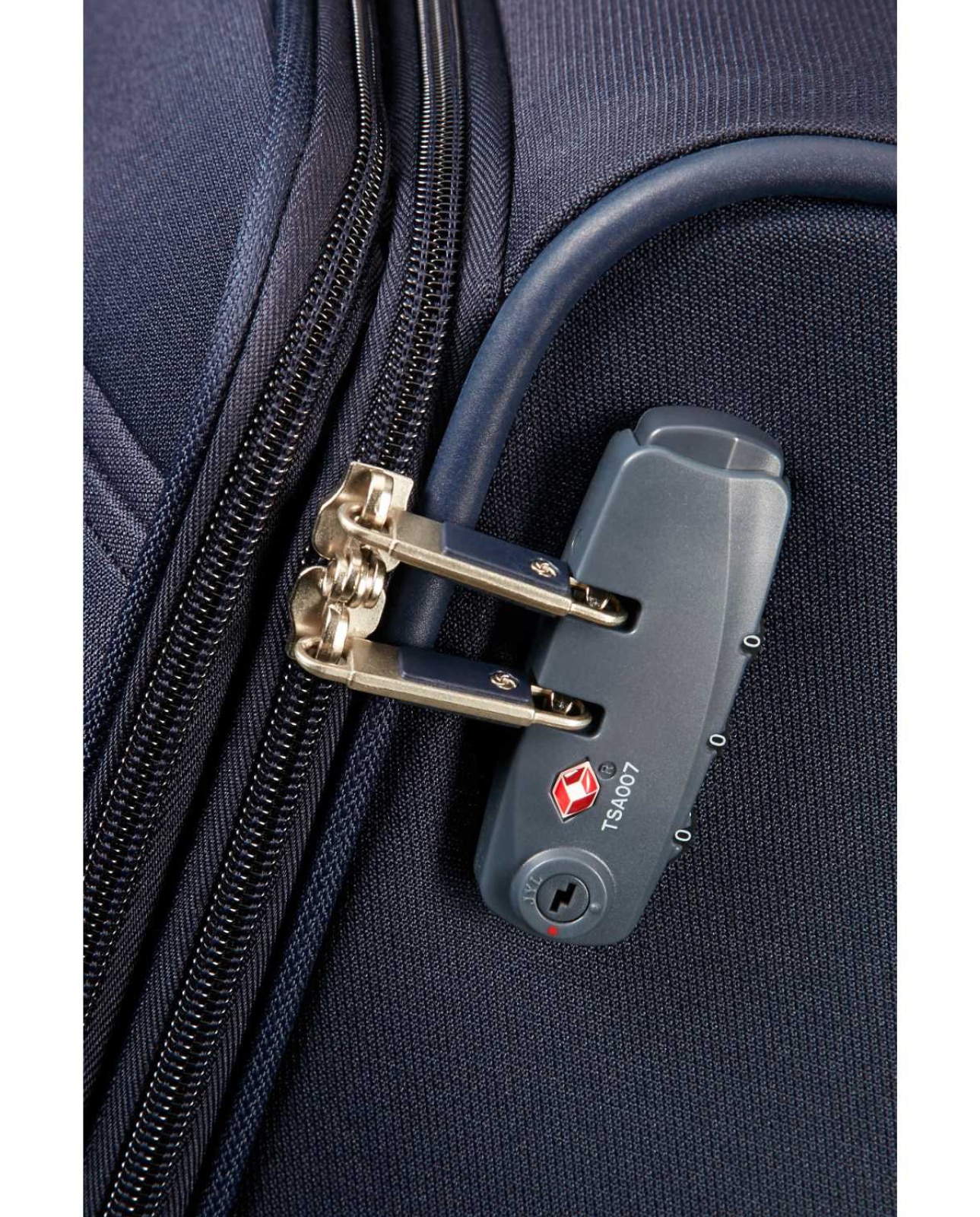 Mala de viagem grande Base Boost 78cm com4 rodas expansível azul marinho 105L Azul-3
