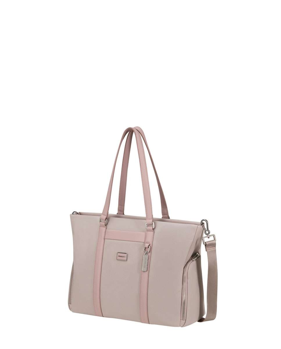Mala de Ombro Image Biz para Portátil 14.1" Rosa 18L Rosa-1