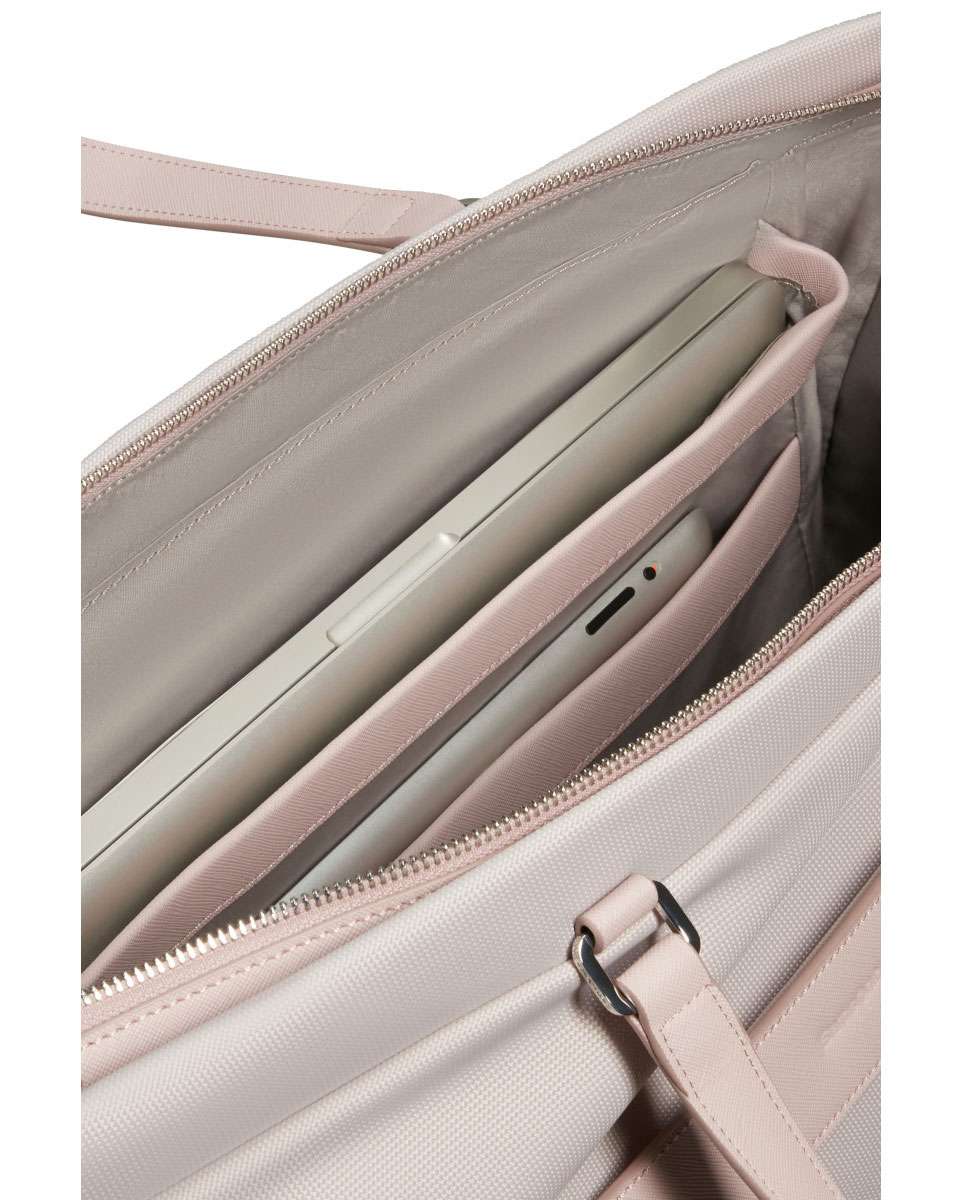 Mala de Ombro Image Biz para Portátil 14.1" Rosa 18L Rosa-2