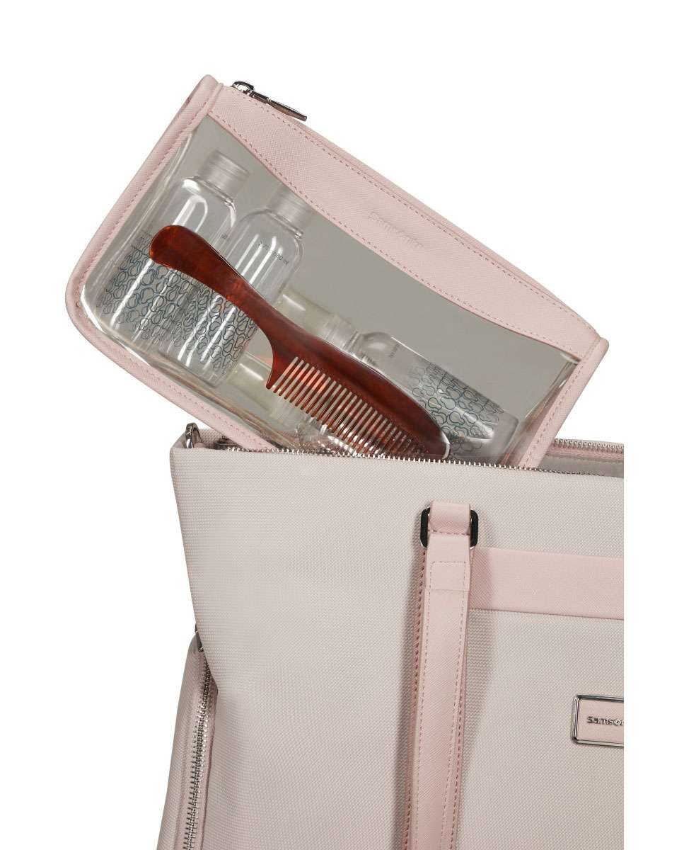 Mala de Ombro Image Biz para Portátil 14.1" Rosa 18L Rosa-3