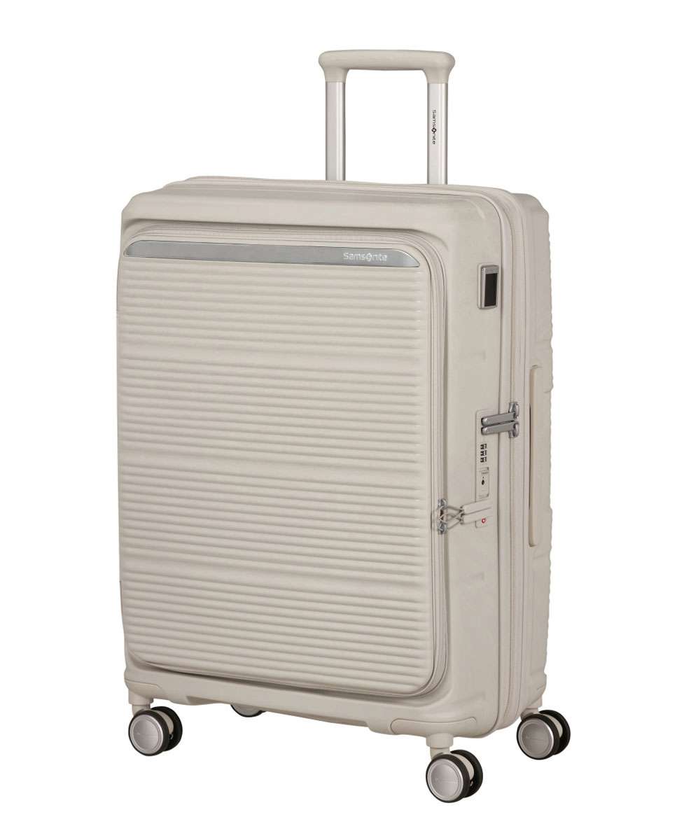Imagem 0 de Mala de Viagem Média Paralux HS 67cm 4 Rodas Expansível Cinzento Pedra 71L