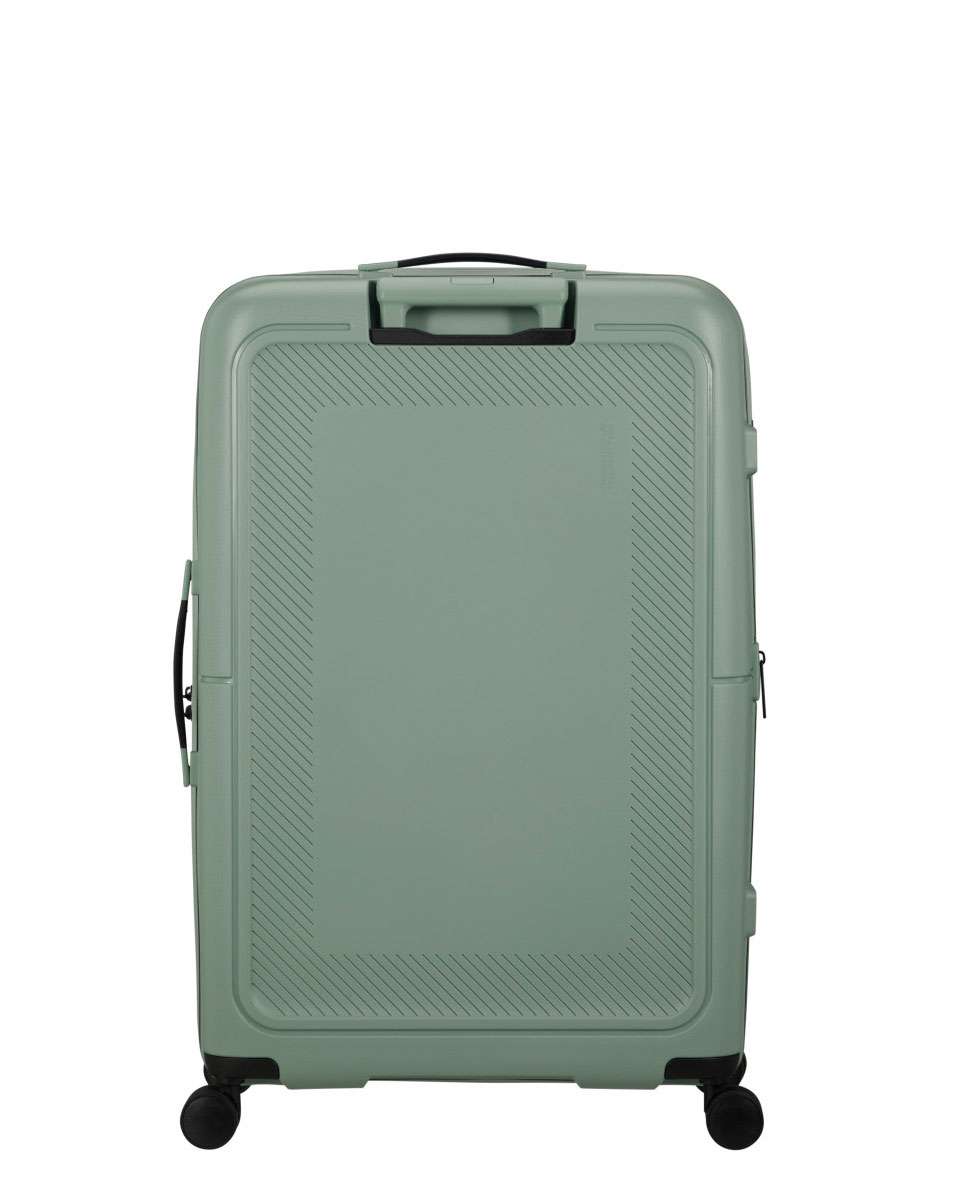 Mala de viagem grande Dashpop 77cm com 4 rodas expansível verde iceberg 104L Verde-4