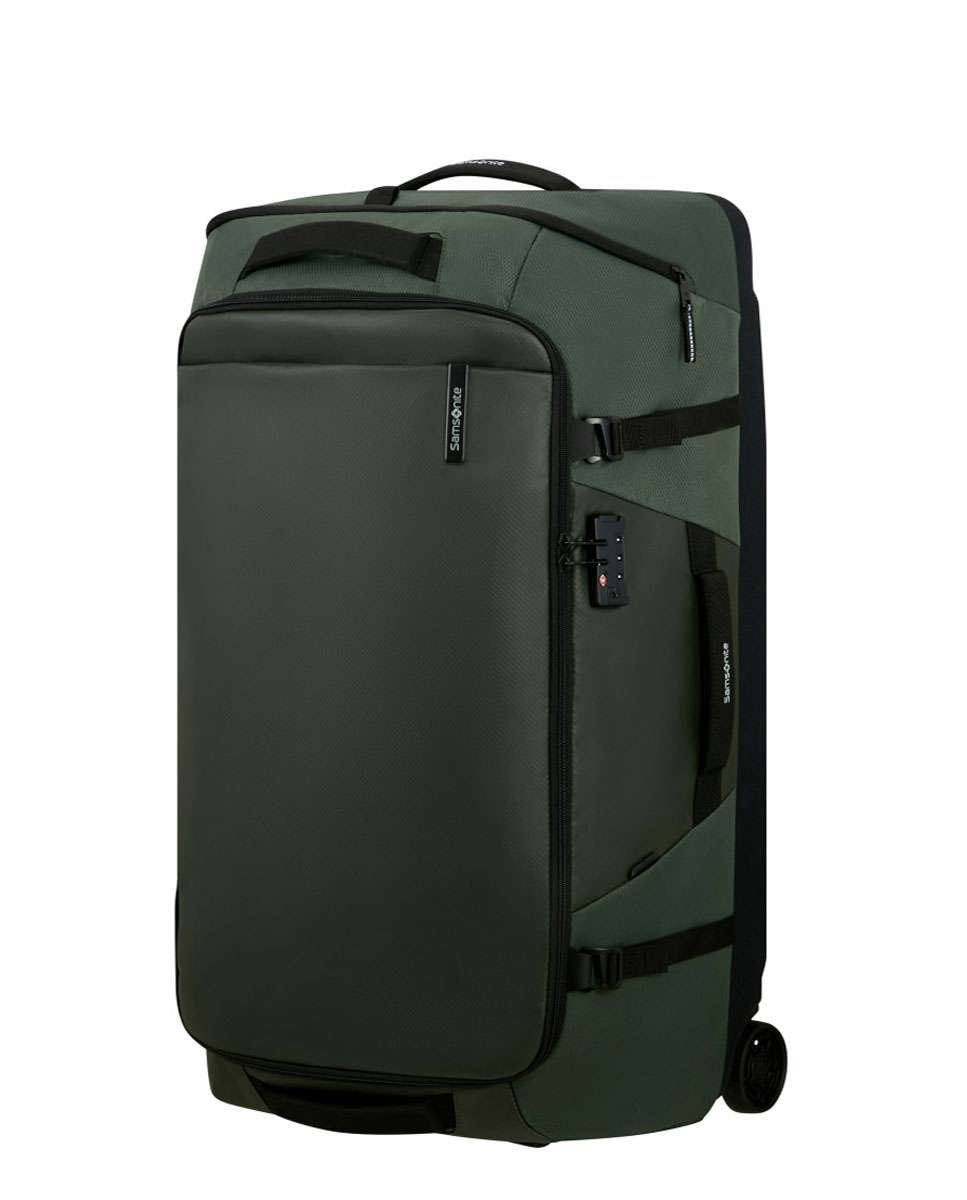 Saco de Viagem Armox 84Cm com 2 Rodas Verde Musgo 136L Verde-1
