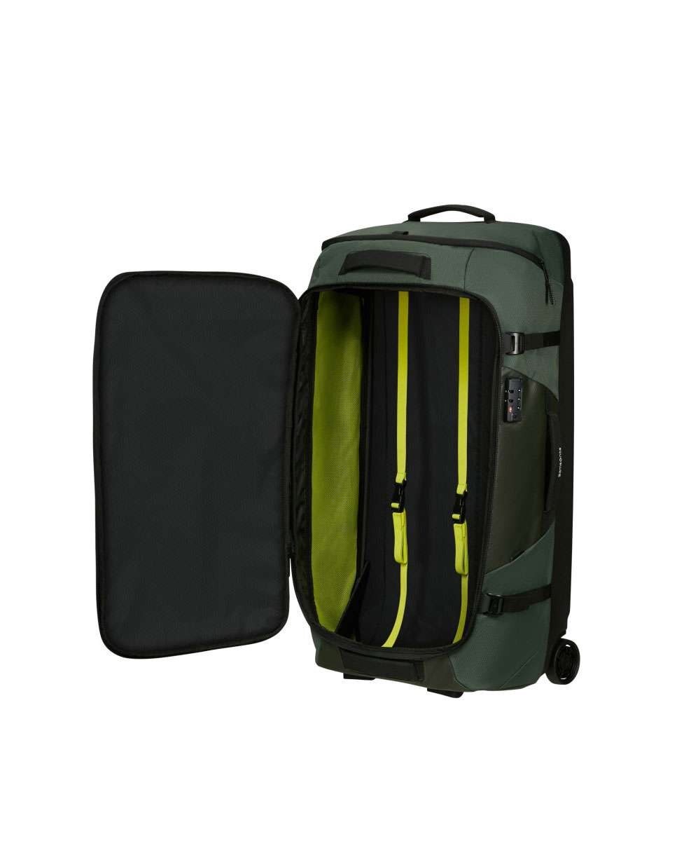 Saco de Viagem Armox 84Cm com 2 Rodas Verde Musgo 136L Verde-2