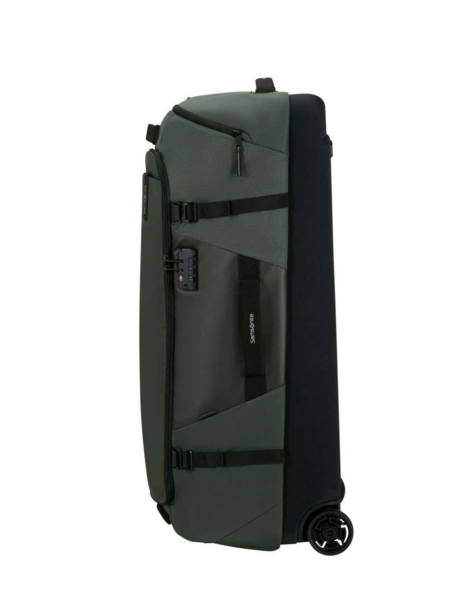 Saco de Viagem Armox 84Cm com 2 Rodas Verde Musgo 136L Verde-3