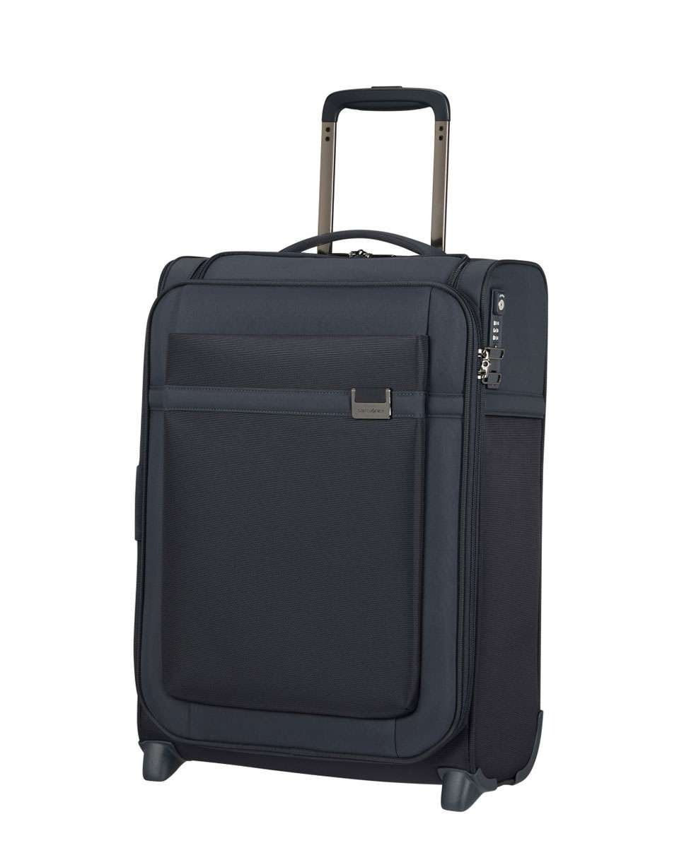 Imagem 0 de Mala de cabine Airea 55cm 2 rodas expansível azul escuro 41L