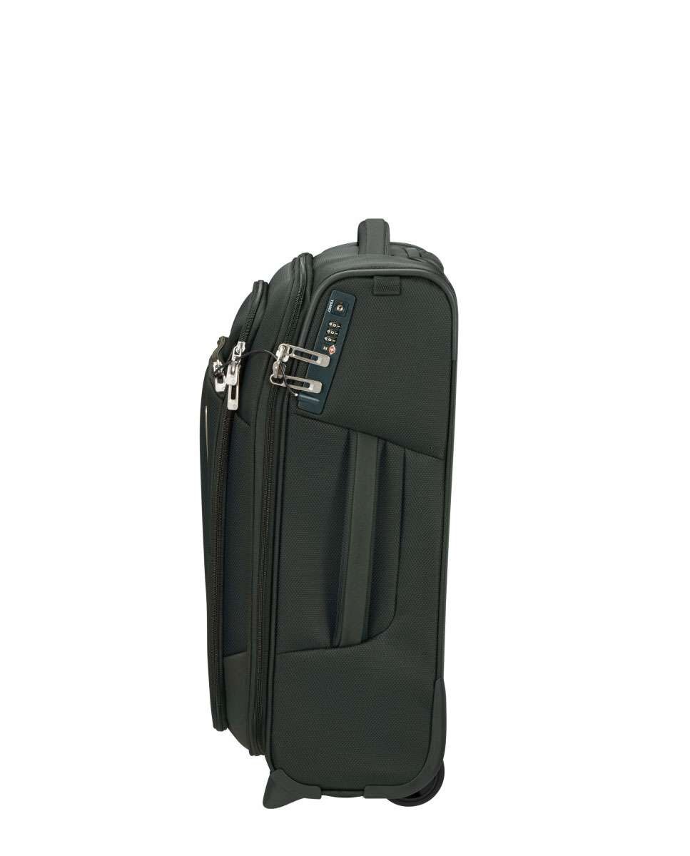Mala de cabine Respark 55cm 2 rodas expansível verde floresta 48L Verde-3