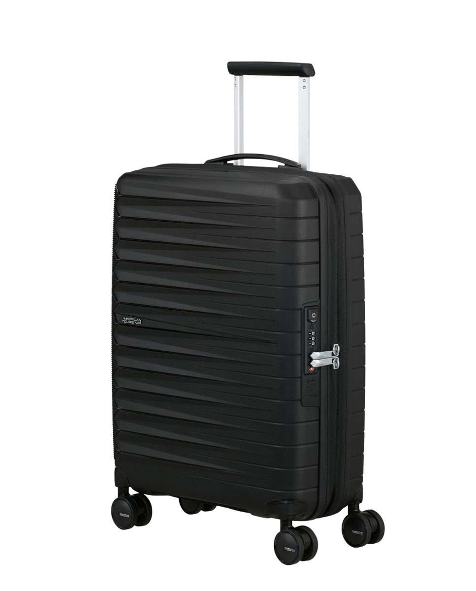 Imagem 0 de Mala de Cabine Fastforward 55cm 4 Rodas Expansível Preto 36L