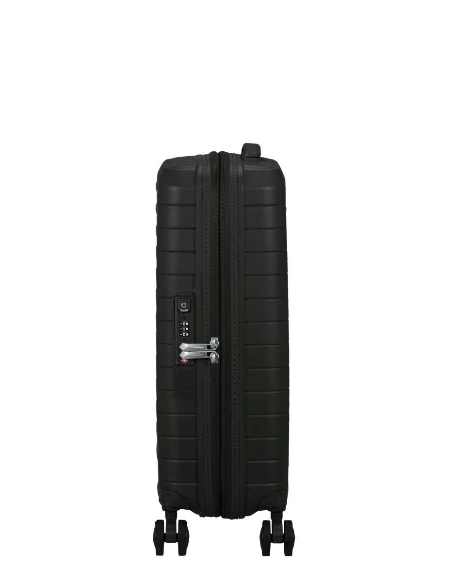 Mala de Cabine Fastforward 55cm 4 Rodas Expansível Preto 36L Preto-3