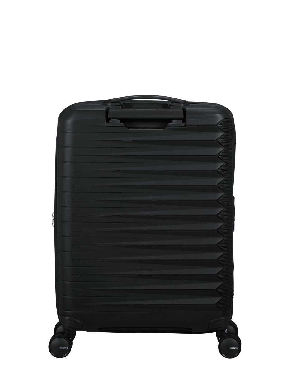 Mala de Cabine Fastforward 55cm 4 Rodas Expansível Preto 36L Preto-4