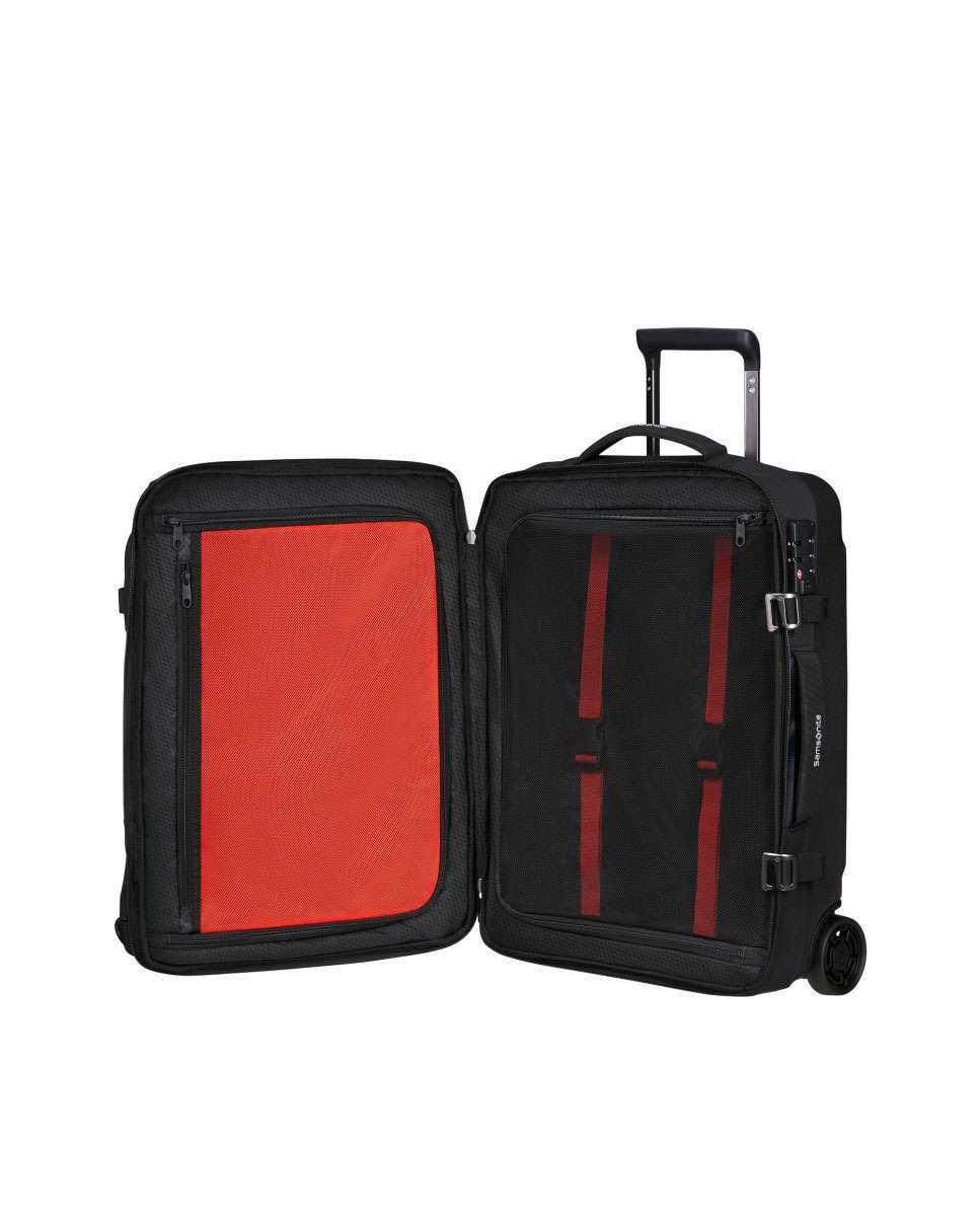 Trolley/Mochila Armox 55Cm com 2 Rodas Preto 48L Preto-2