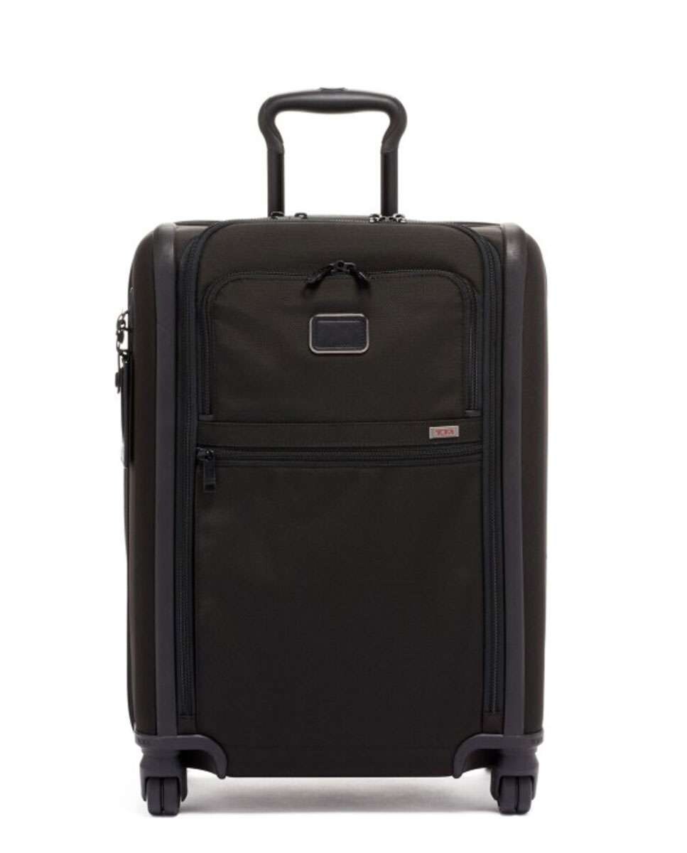 Mala de Cabine 56cm Continental Expansível Alpha preto 42L Preto-1