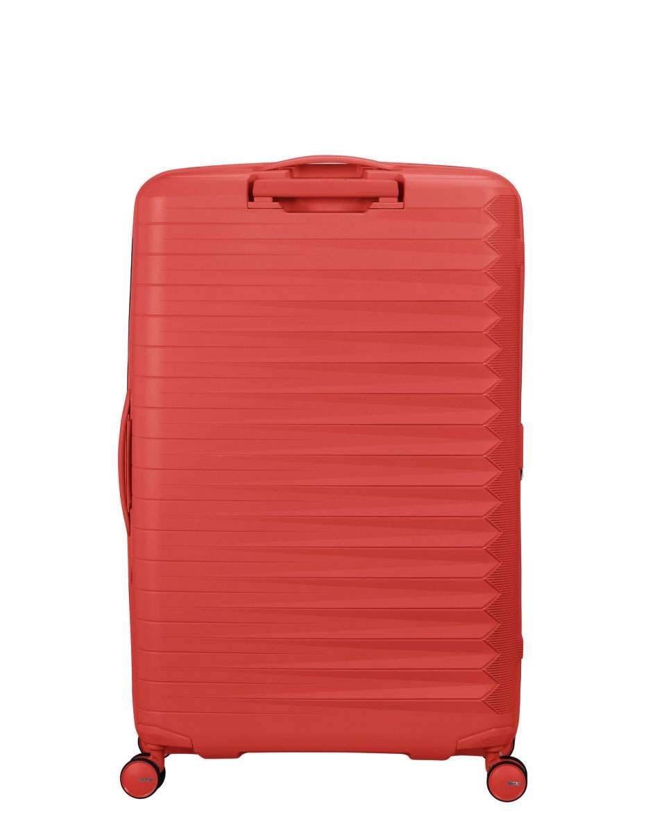 Mala de Viagem Grande Fastforward 78cm 4 Rodas Expansível Coral 108L Coral-4