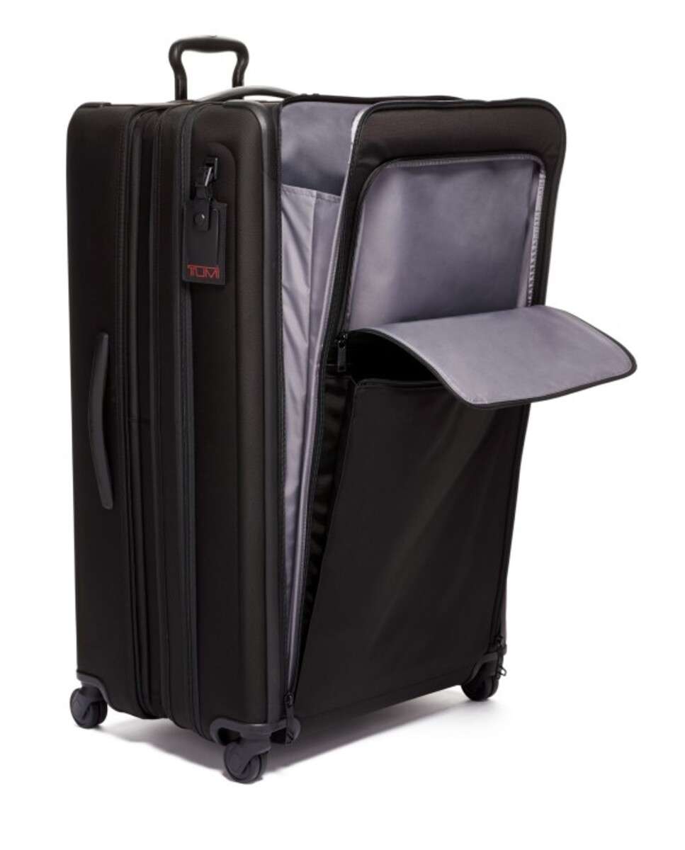 Mala para Viagens Intercontinentais 86cm Expansível Alpha preto 138L Preto-4