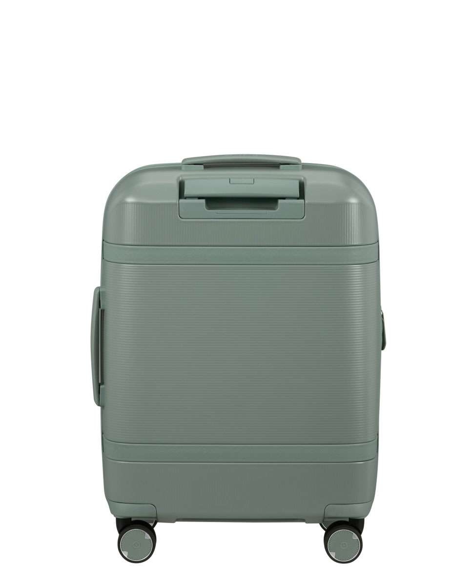 Mala de Cabine Image 55Cm 4 Rodas Expansível Acesso Frontal Verde 41L Verde-4