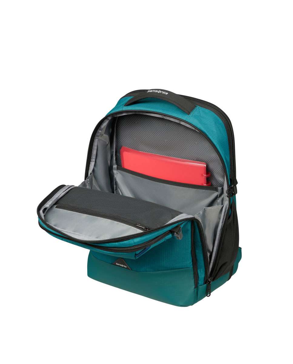 Mochila para Portátil Roadseeker 17.3" Expansível Azul-Petróleo 32L Azul-2