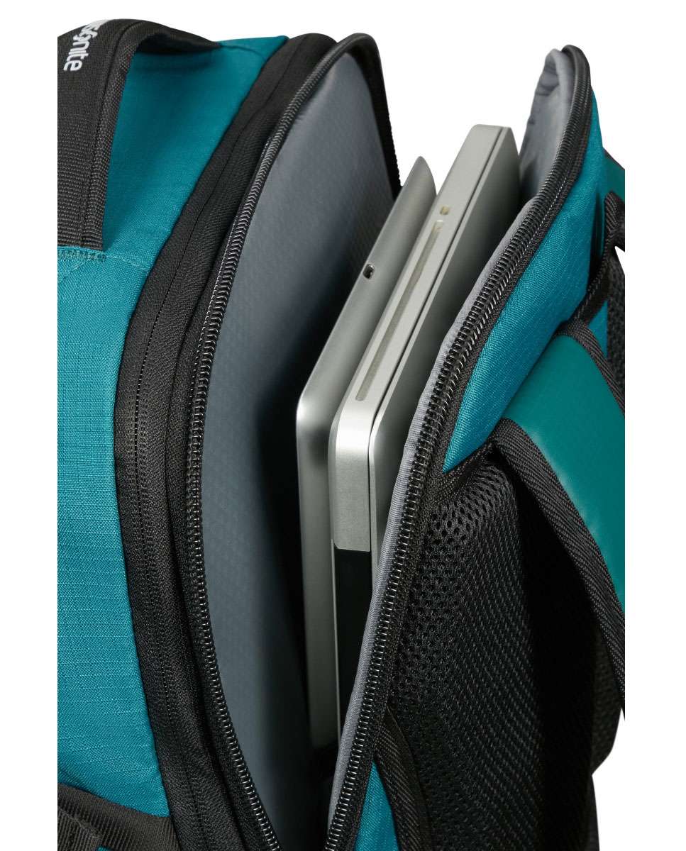 Mochila para Portátil Roadseeker 17.3" Expansível Azul-Petróleo 32L Azul-3