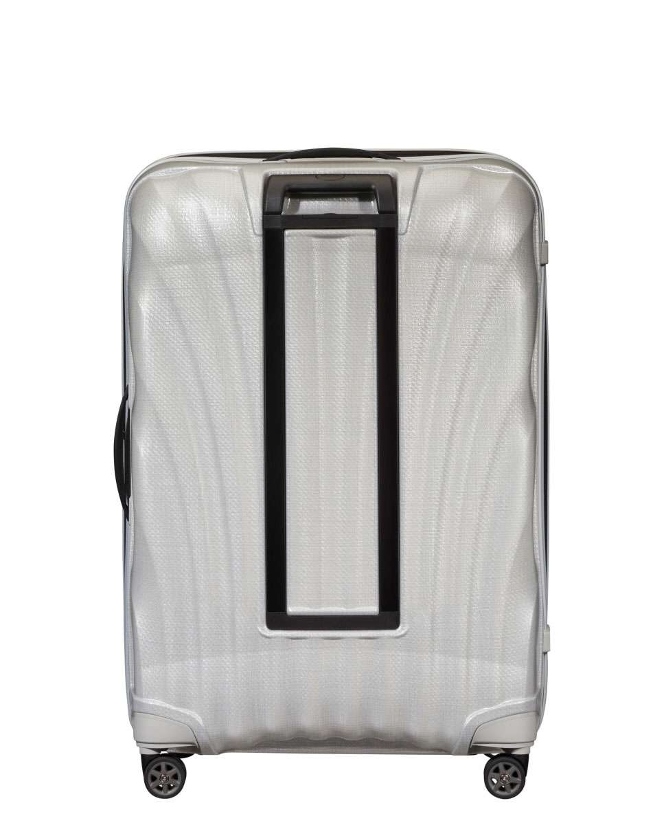 Mala de viagem grande C-Lite 81cm 4 rodas branco 123L Branco-4