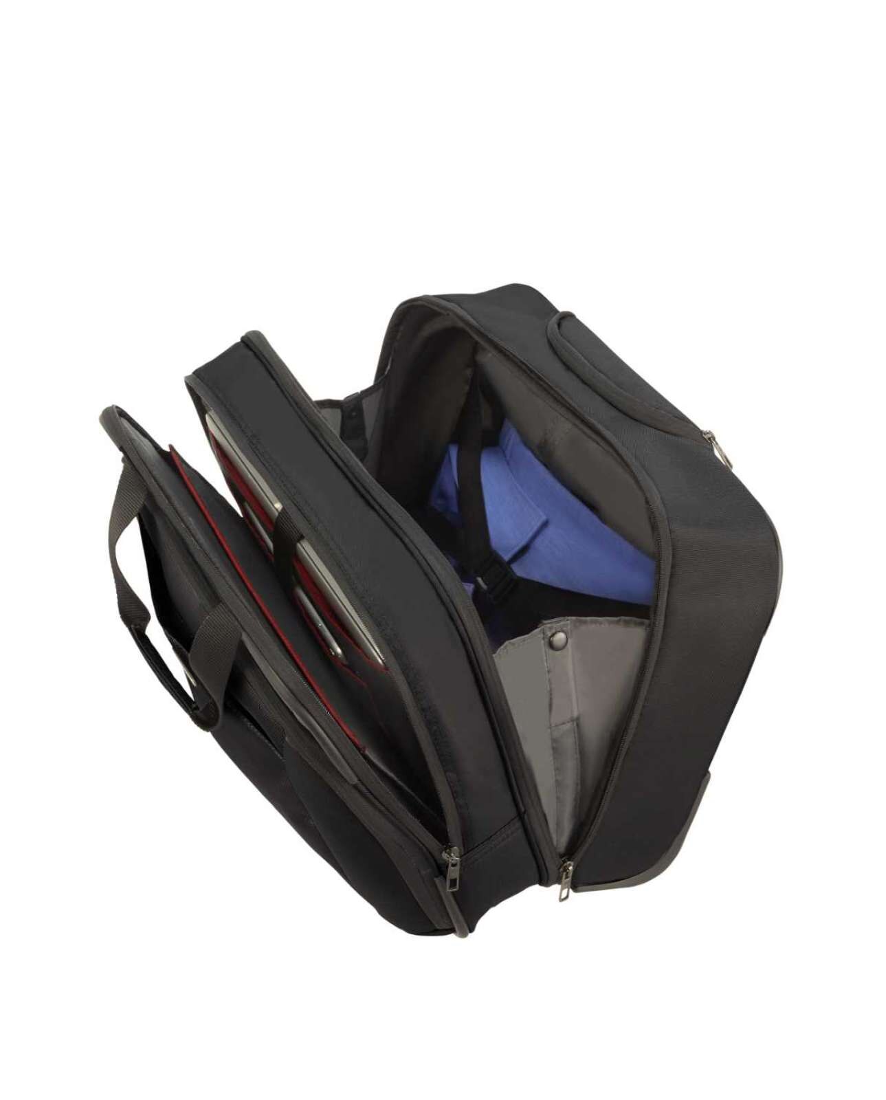 Pasta para portátil com rodas GuardIt 2.0  17.3" preto 26.5L Preto-3