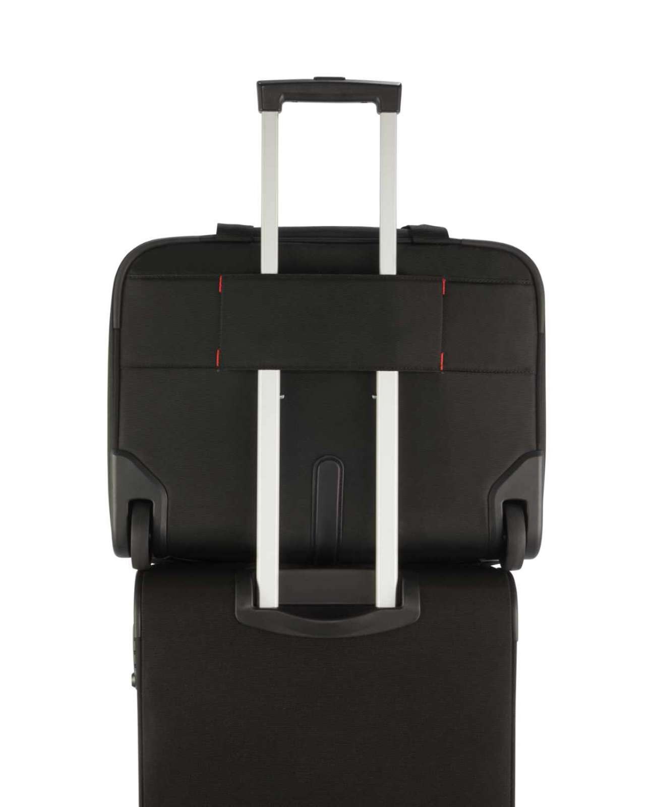 Pasta para portátil com rodas GuardIt 2.0  17.3" preto 26.5L Preto-4