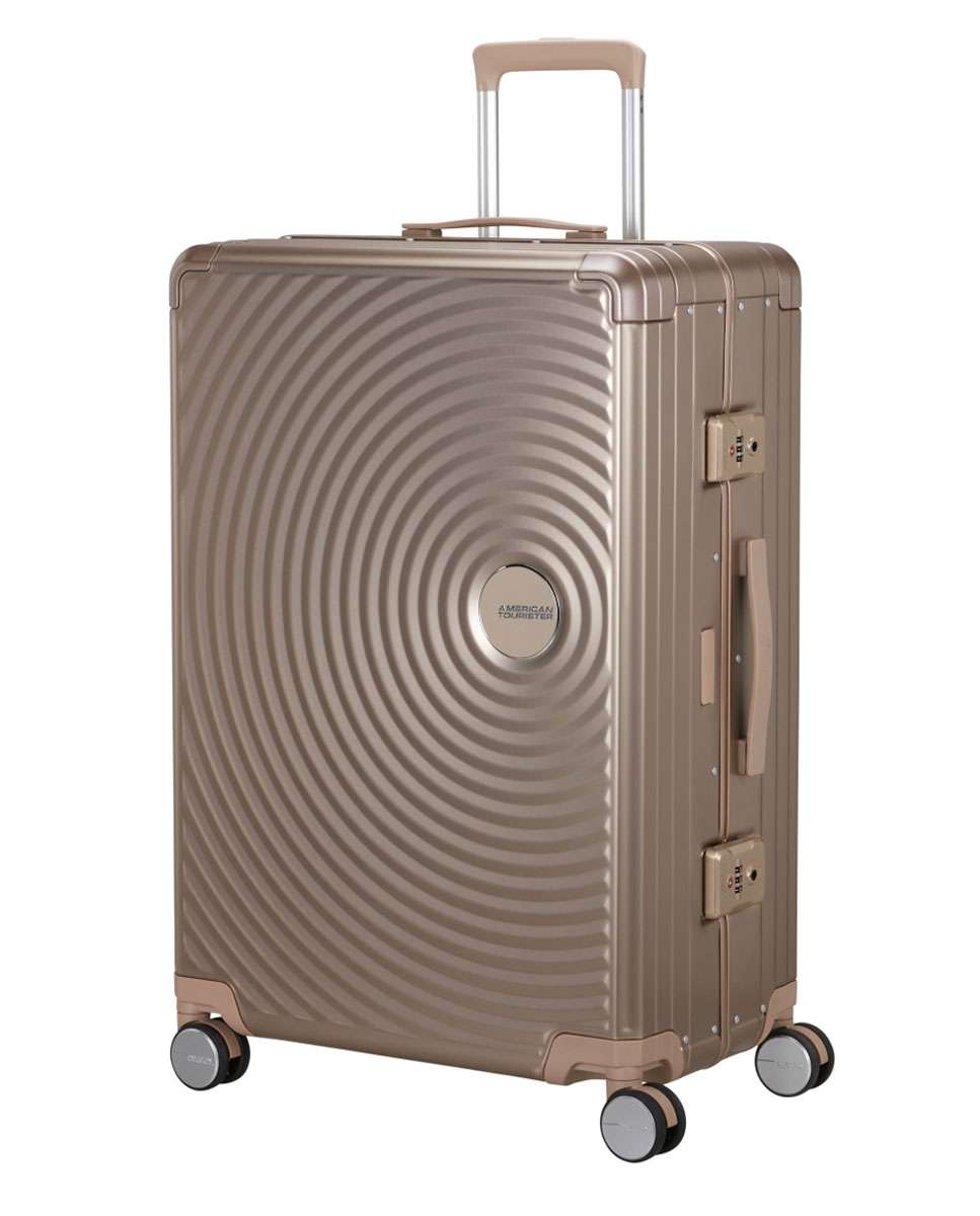 Imagem 0 de Mala de Viagem Grande Soundbox Alu 77cm 4 Rodas Bronze 100L