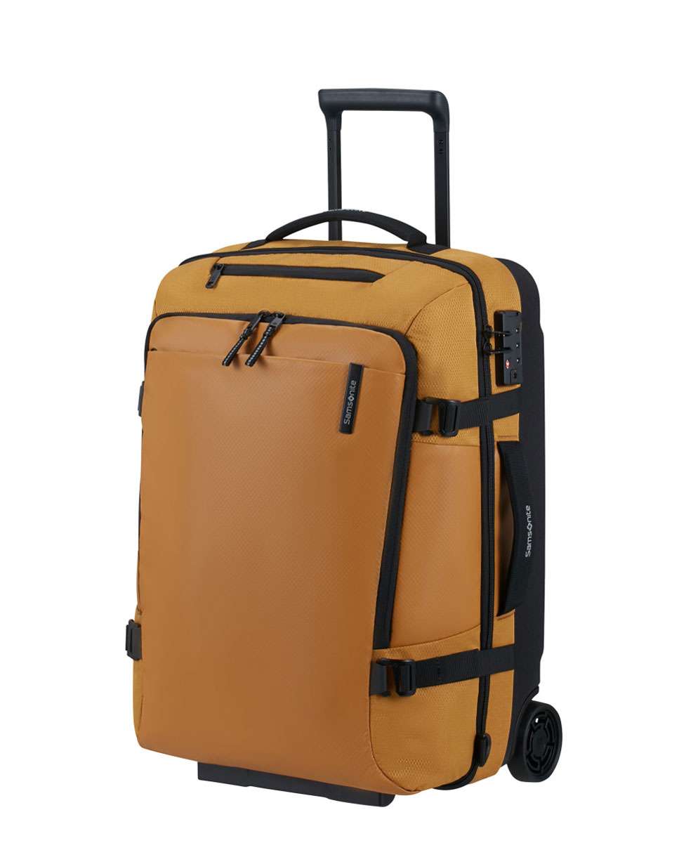 Trolley/Mochila Armox 55Cm com 2 Rodas Ocre 48L Mostarda-1