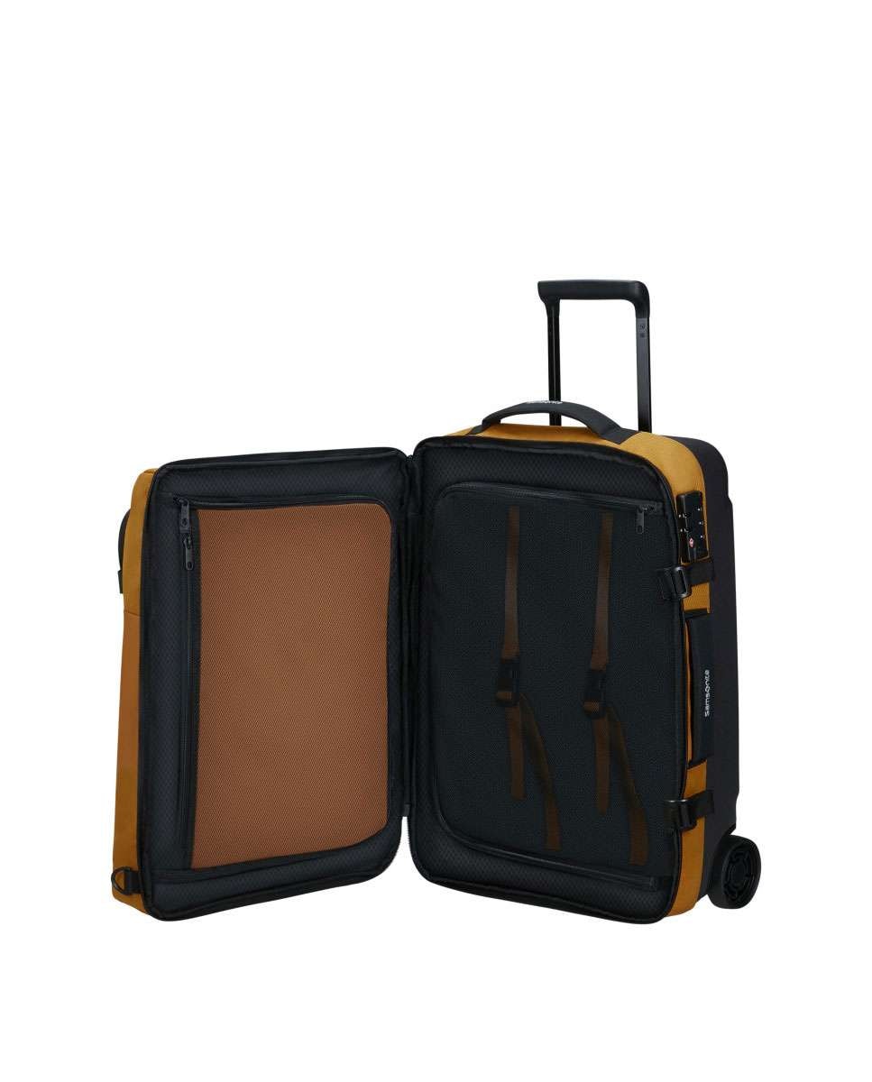 Trolley/Mochila Armox 55Cm com 2 Rodas Ocre 48L Mostarda-2