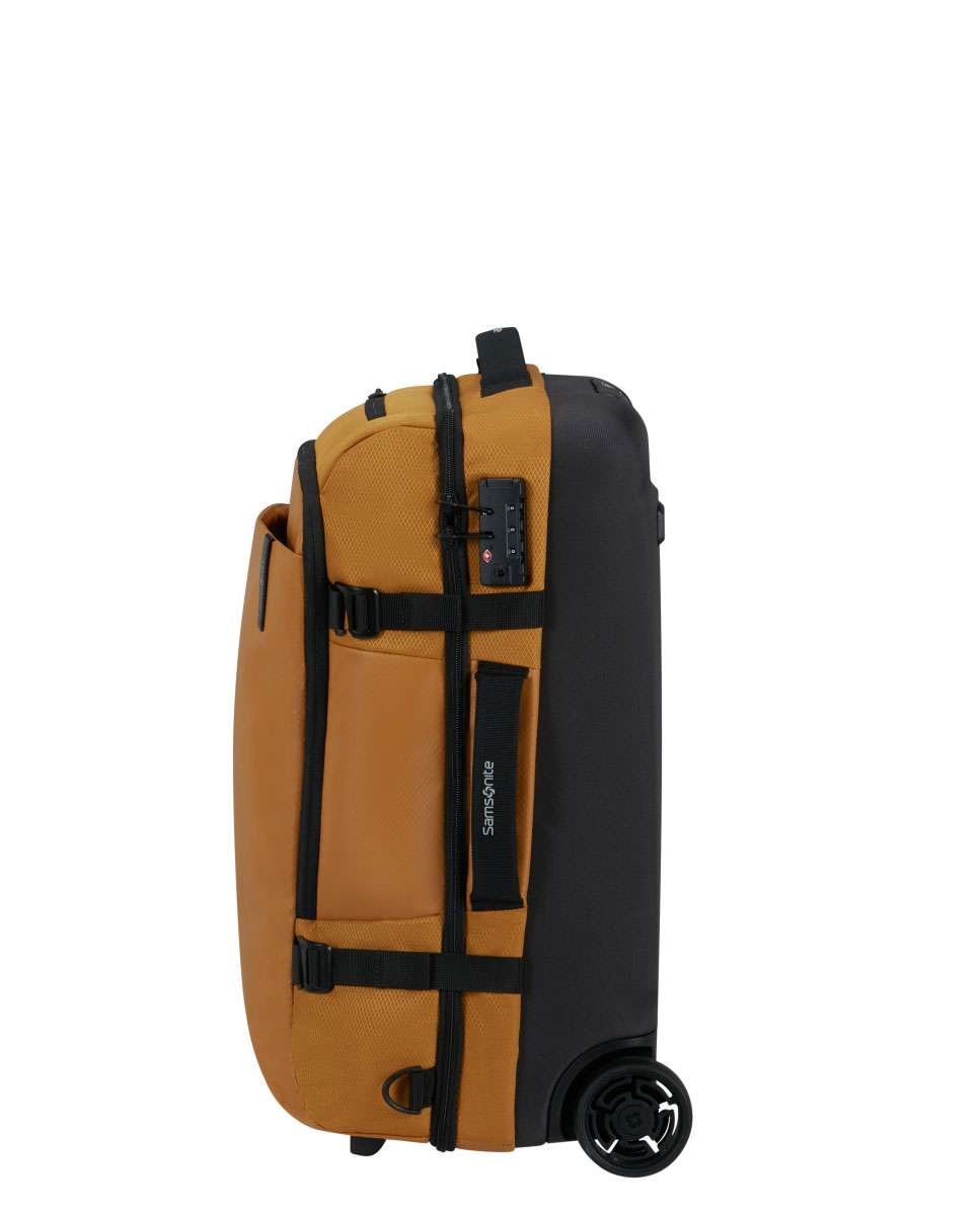 Trolley/Mochila Armox 55Cm com 2 Rodas Ocre 48L Mostarda-3