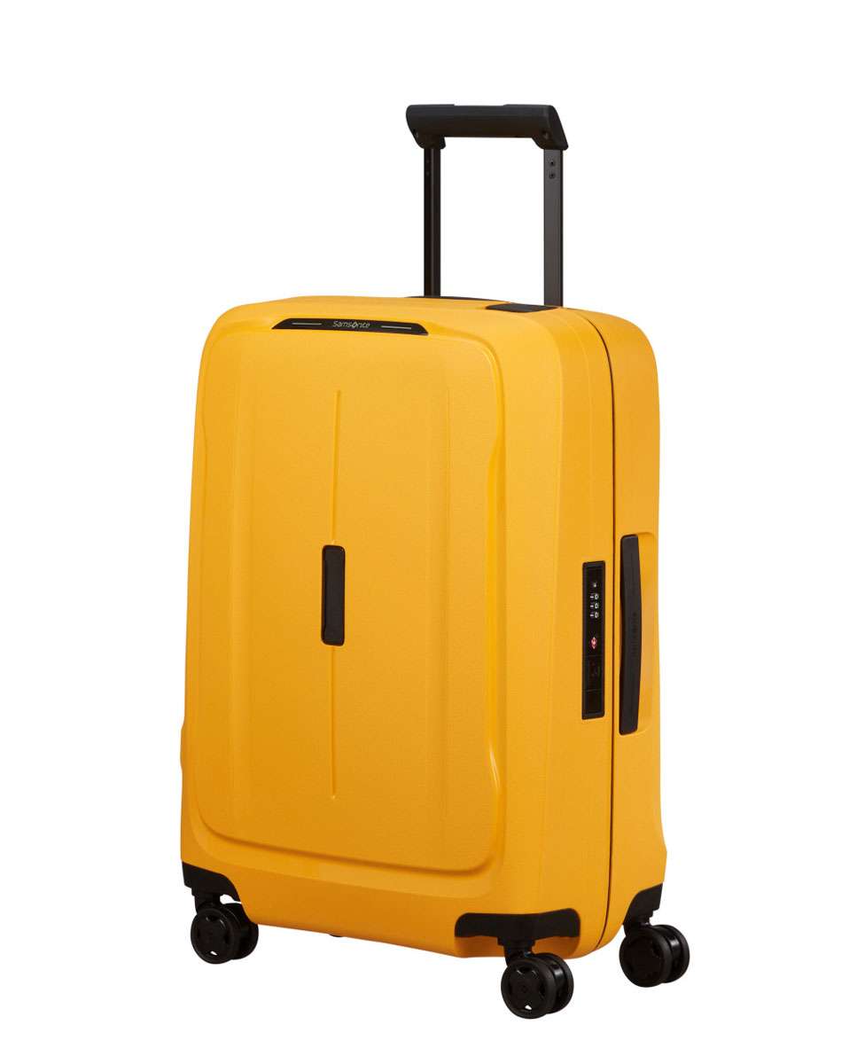 Mala de cabine Essens 55cm 4 rodas amarelo radiante 39L Amarelo-1