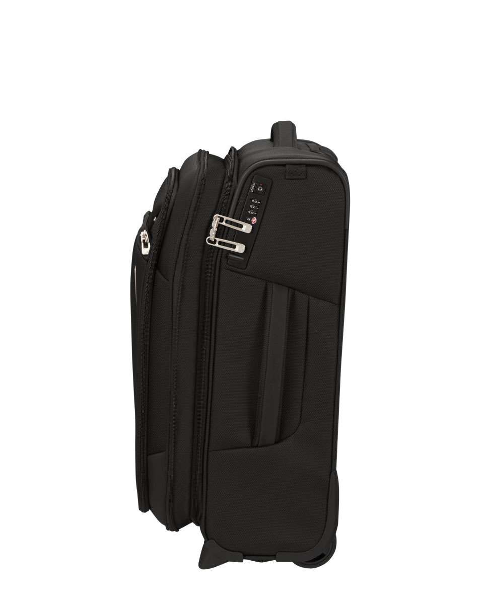 Mala de cabine Respark 55cm 2 rodas expansível preto 48L Preto-4
