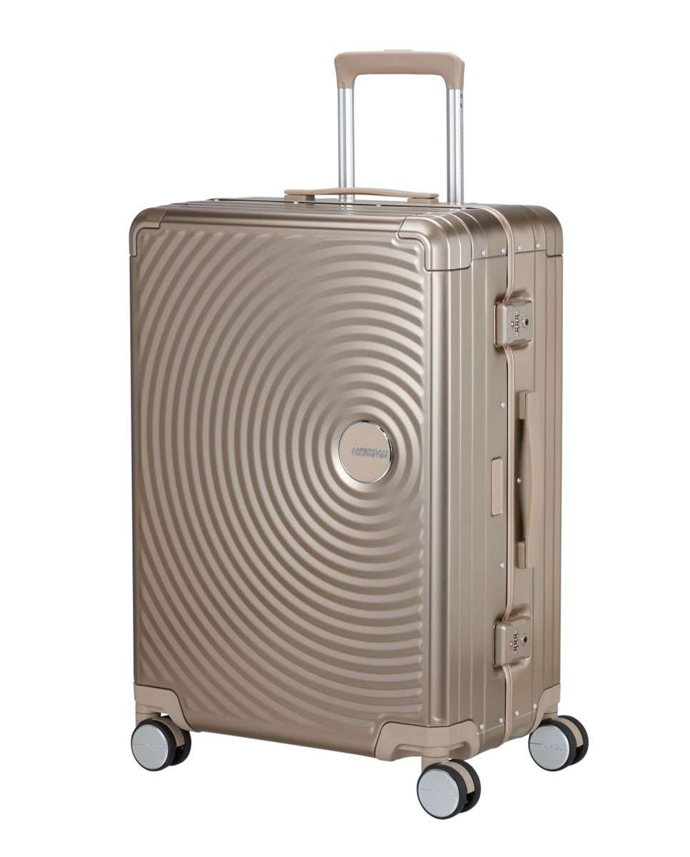 Imagem 0 de Mala de Viagem Média Soundbox Alu 68cm 4 Rodas Bronze 73L