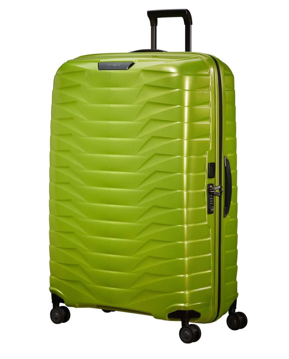 Mala de viagem extragrande Proxis 86cm 4 rodas lima 147L Verde-1