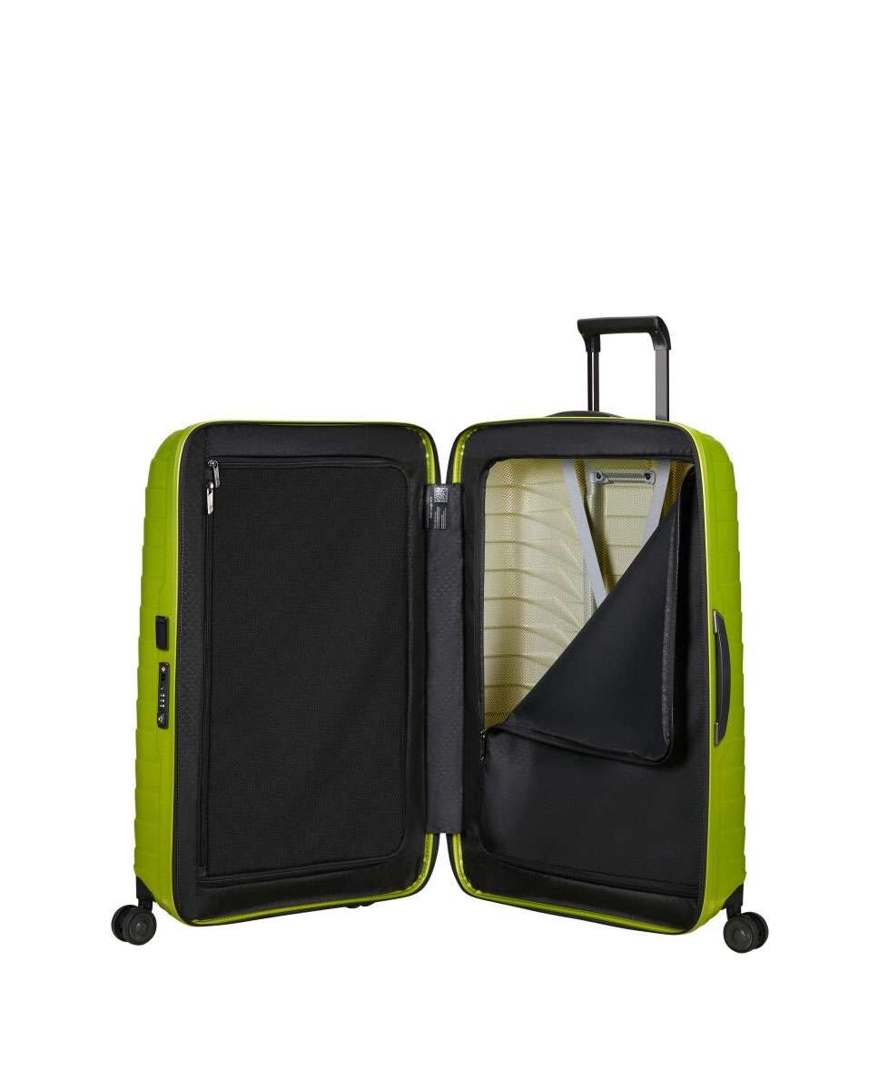 Mala de viagem extragrande Proxis 86cm 4 rodas lima 147L Verde-2