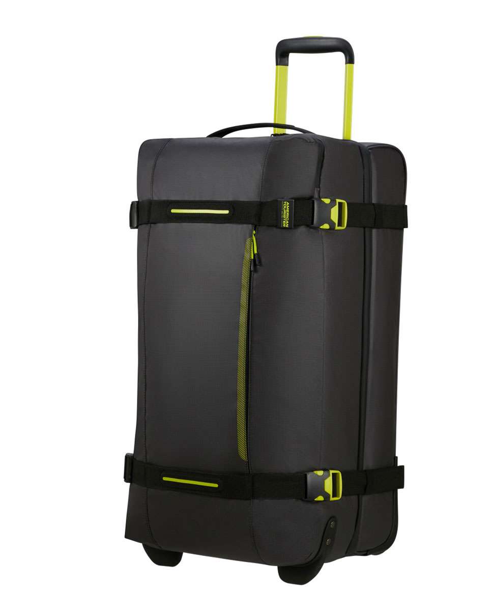 Trolley de viagem Urban Track 68cm com 2 rodas preto/lima 84L Preto-1