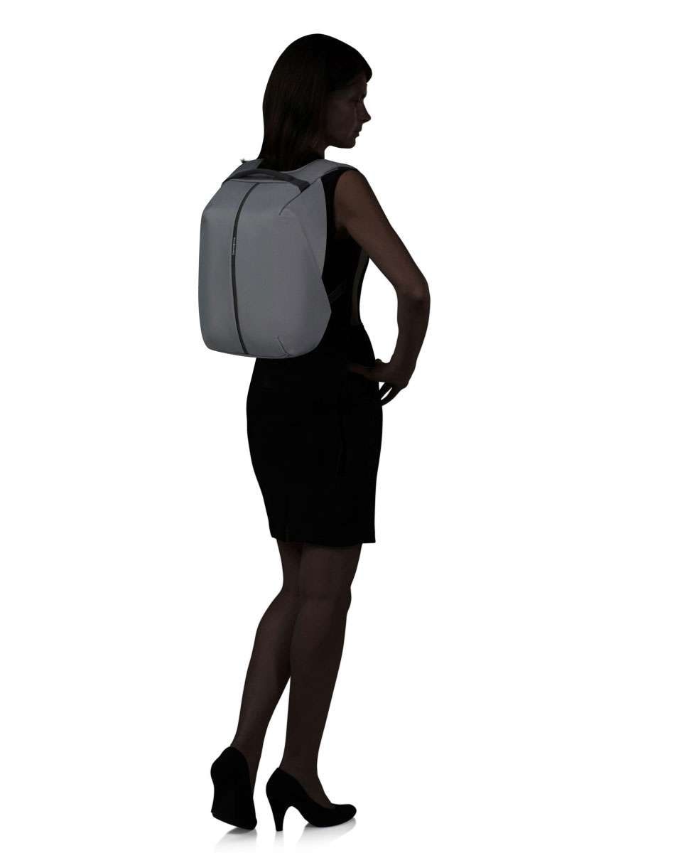 Mochila antirroubo para portátil Securipack 2.0 cinzento 14.1 Cinzento-4