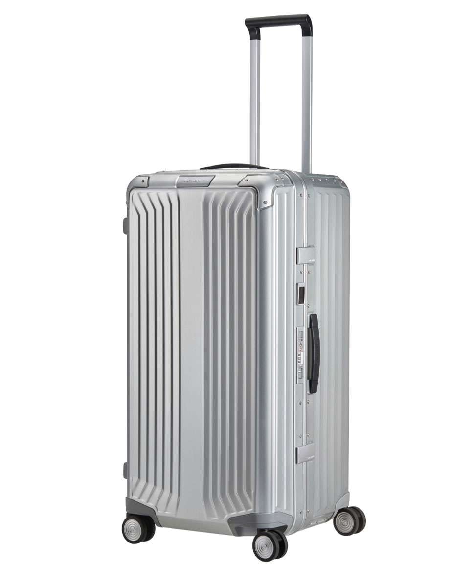 Mala de viagem trunk Lite-Box Alu 80cm 4 rodas alumínio 106L Cinzento-1