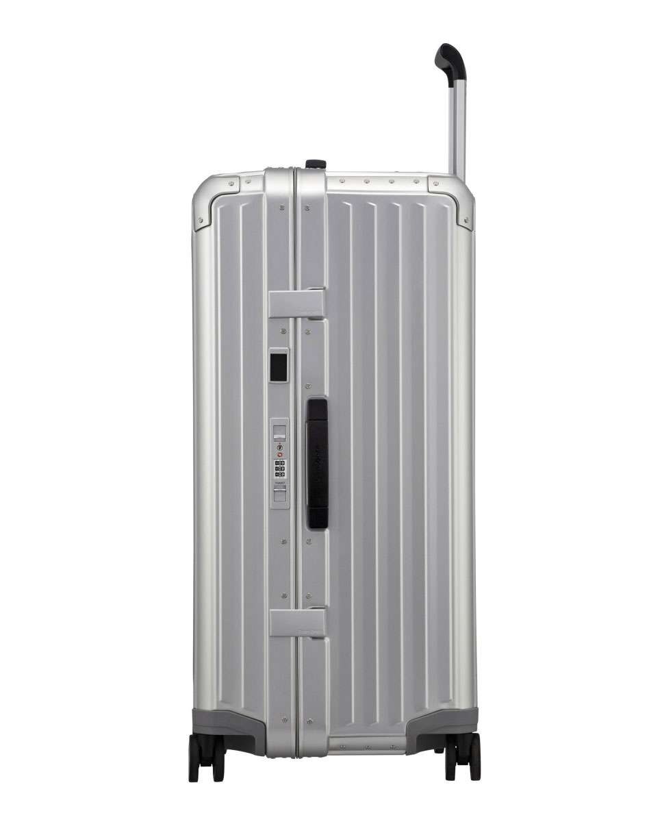 Mala de viagem trunk Lite-Box Alu 80cm 4 rodas alumínio 106L Cinzento-4