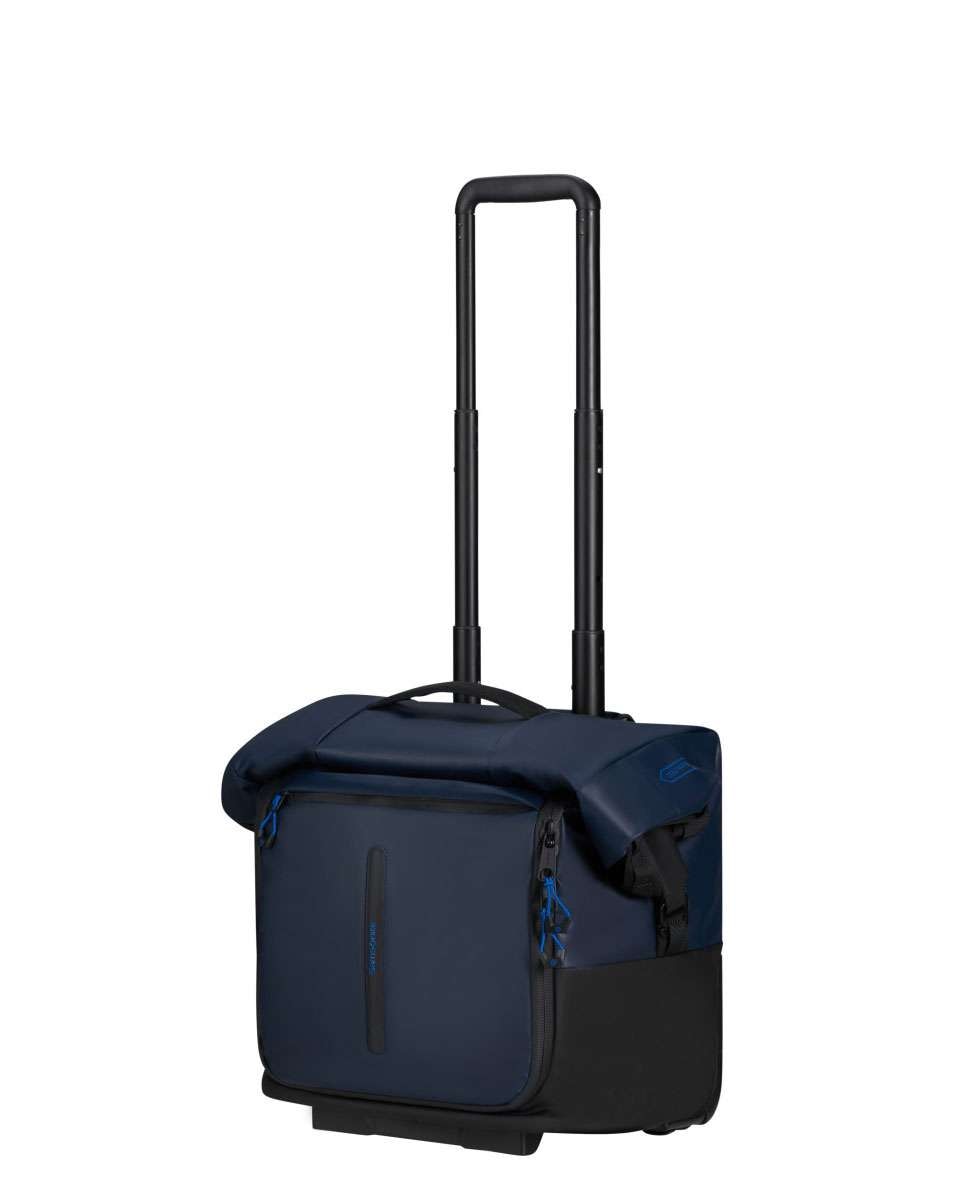 Trolley de Viagem Ecodiver dobrável 4 em 1 azul noite 36L/51L/72L/80L Azul-1