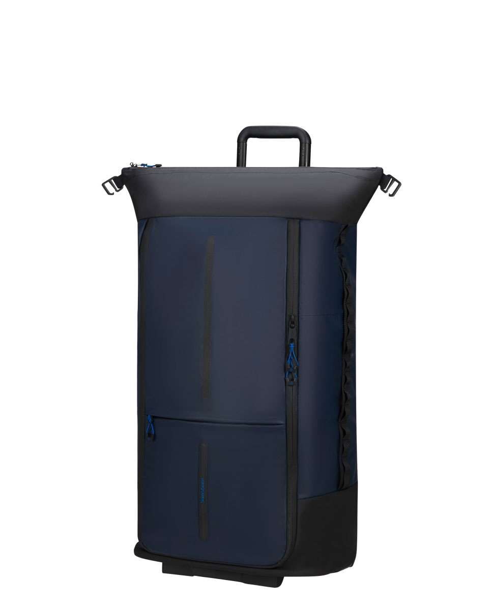 Trolley de Viagem Ecodiver dobrável 4 em 1 azul noite 36L/51L/72L/80L Azul-3