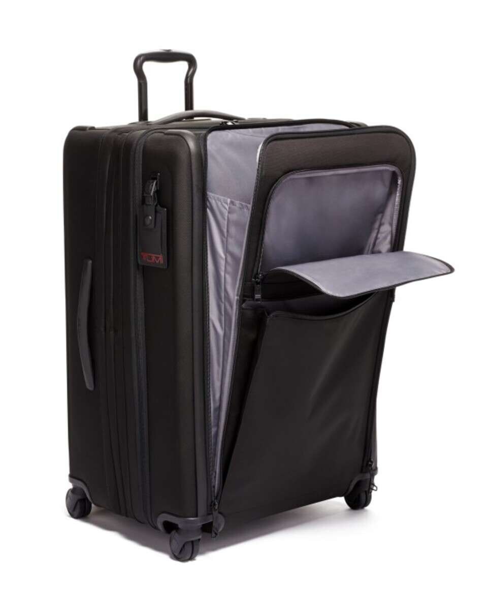 Mala para Viagens Médias 73cm Expansível Alpha preto 108L Preto-4