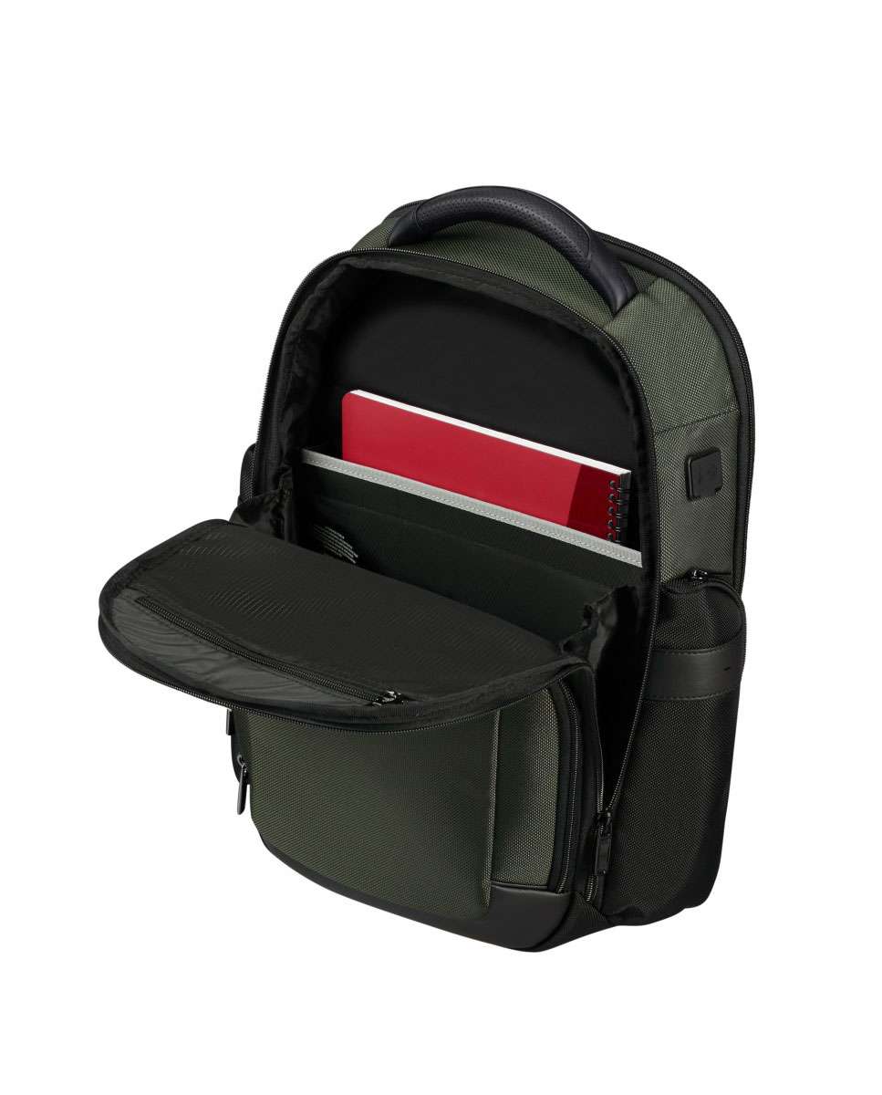 Mochila para portátil slim Pro-Dlx 6 15.6" verde Verde-2