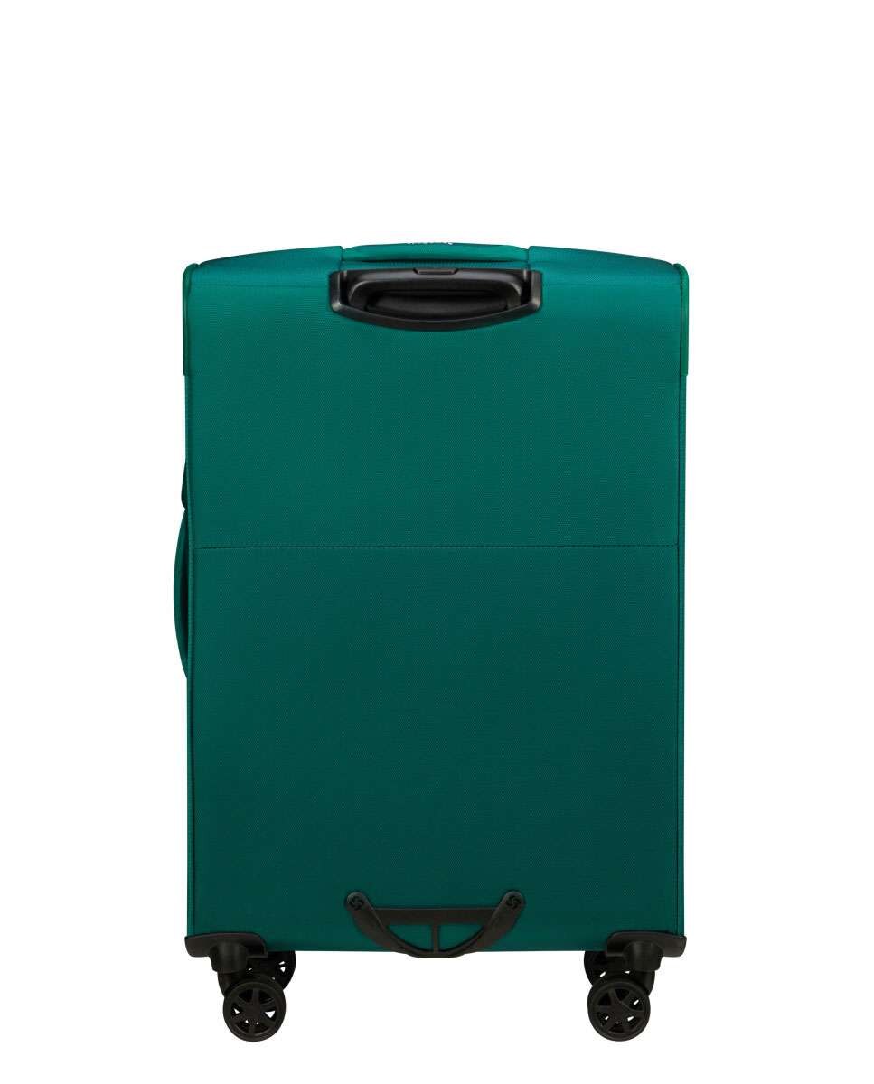 Mala de viagem média Urbify 68cm 4 rodas expansível verde pinho 68L Verde-4