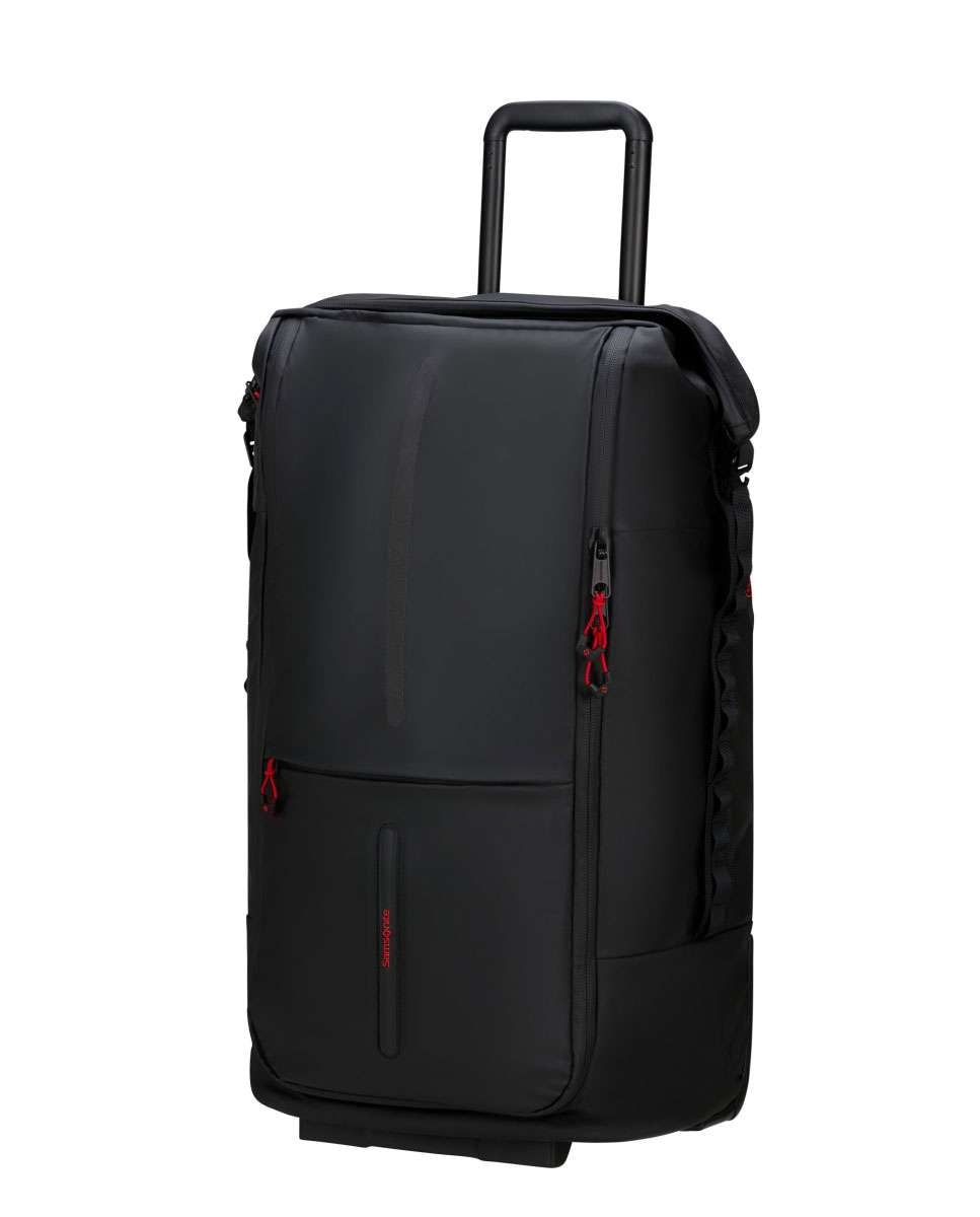 Trolley de Viagem Ecodiver dobrável 4 em 1 preto 36L/51L/72L/80L Preto-1