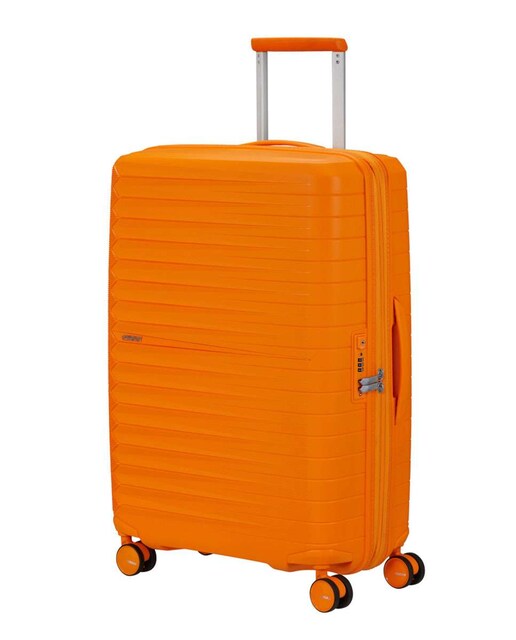 Imagem 0 de Mala de Viagem Média Fastforward 68cm 4 Rodas Expansível Laranja Radiante 67L