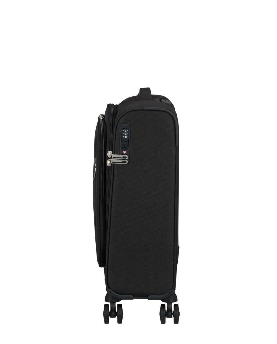 Mala de Cabine Cloudrider 55cm 4 Rodas Preto 35L Preto-3