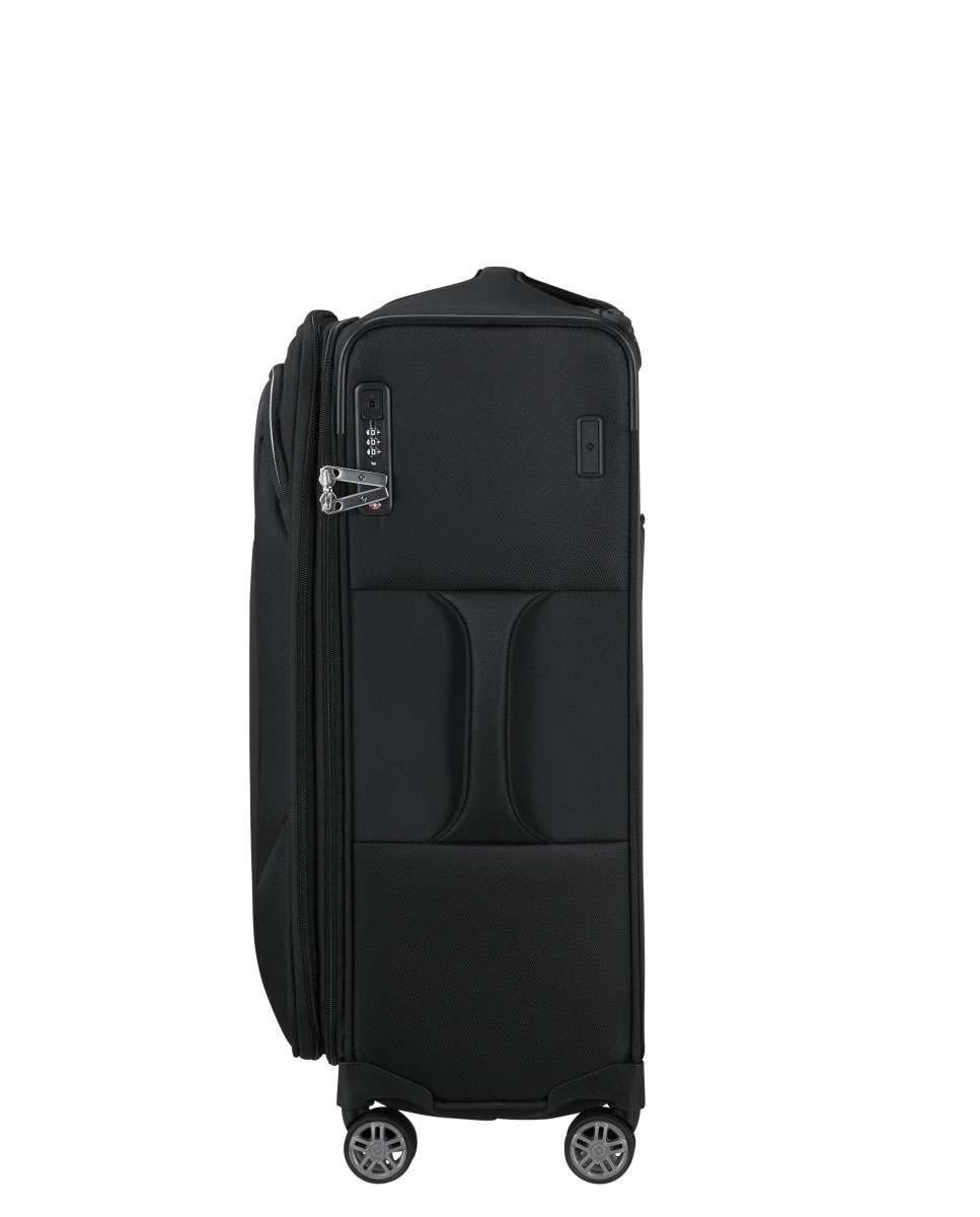 Mala de Viagem Média Re-Lite 67cm 4 Rodas Expansível Preto 79L Preto-3
