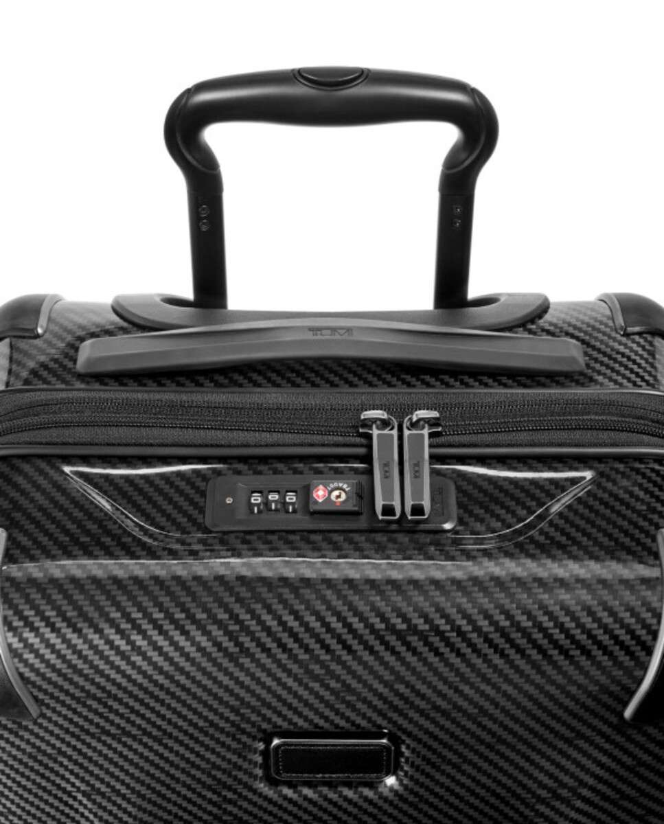 Mala de Cabine 55cm Internacional Expansível Tegra Lite preto 44L Preto-4