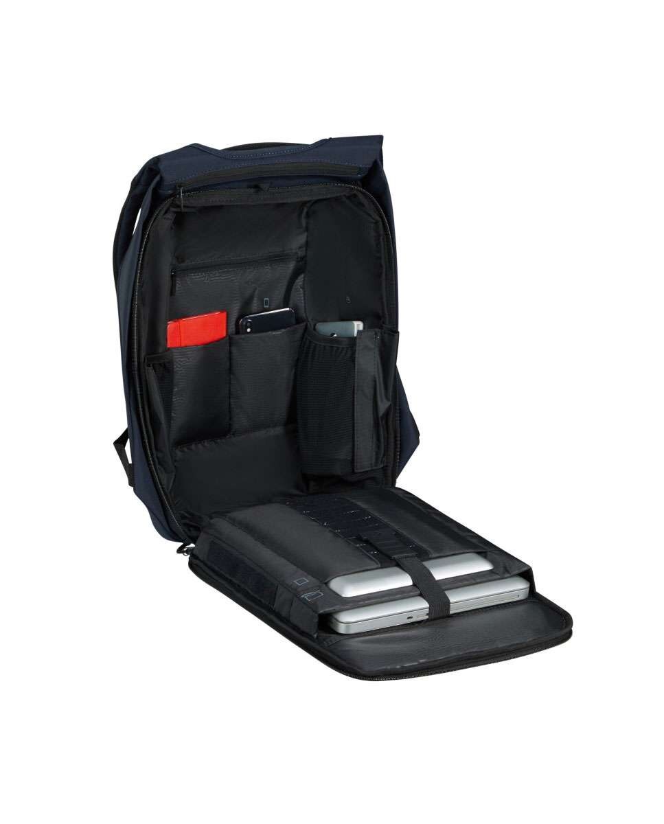 Mochila antirroubo para portátil Securipack 2.0 azul escuro 15,6 Azul-2
