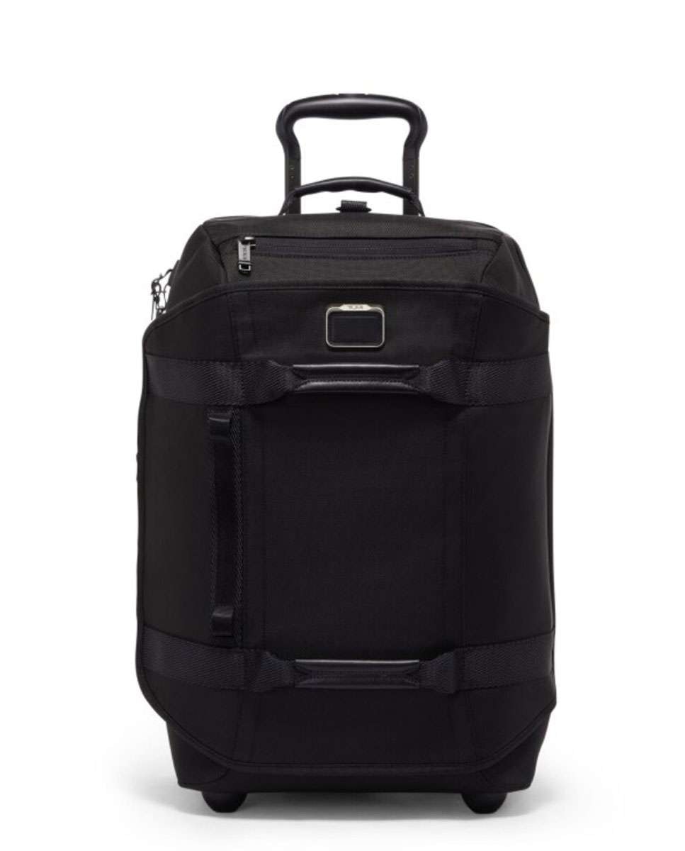Trolley de Viagem/Mochila Alpha Bravo 55cm com 2 Rodas preto 40L Preto-1