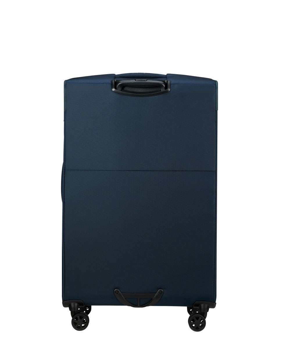 Mala de viagem grande Urbify 78cm 4 rodas expansível azul marinho 107L Azul-4